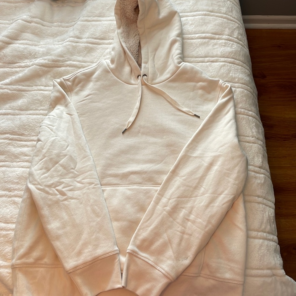 sherpa lined hoodie